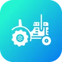 Free Landwirtschaft Traktor Fahrzeug Symbol