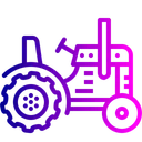 Free Landwirtschaft Traktor Fahrzeug Symbol