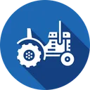 Free Landwirtschaft Traktor Fahrzeug Symbol