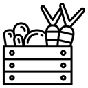 Free Ernte Bio Produkt Symbol