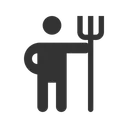 Free Landwirtschaftsarbeiter  Symbol