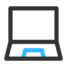 Free Laptop  Symbol