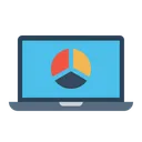 Free Laptop Negocios Analise Icon