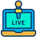 Free Noticias On Line Noticias Ao Vivo Laptop Ícone
