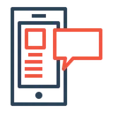 Free Movil Chat Tienda Icono