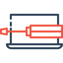 Free Laptop Computer Website Symbol