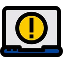 Free Laptop Error  Icon