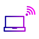 Free Laptop Device Wireless Icon