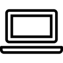 Free Laptop Mac Book Streamline Symbol