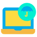 Free Informatik Versicherung Schutz Icon