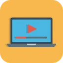 Free Computer Portatile Youtube Video Icon