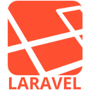Free Laravel Plain Wordmark Icon