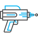 Free Laser Gun Weapon Gun Icon