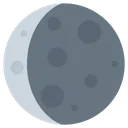 Free Last Quarter Moon Icon