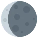 Free Last Quarter Moon Icon