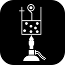 Free Laterne Flussigkeit Feuer Symbol