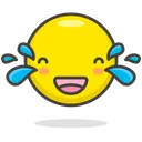 Free Laugh Happy Face Icon