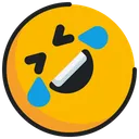 Free Emoticon Emoji Laughing アイコン
