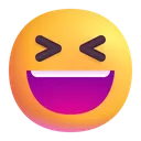 Free Squinting Face Color Icon