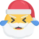 Free Santa Christmas Emoji Icon