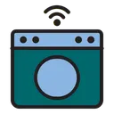Free Lavadora Inteligente Lavadora Tecnologia Icono