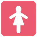 Free Lavatory Woman Restroom Icon