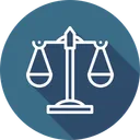 Free Law Balance Scale Icon