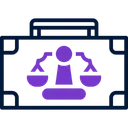 Free Law Briefcase  Icon