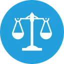 Free Law Balance Scale Icon