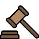 Free Law Mallet Gavel Icon