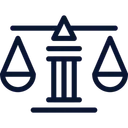 Free Law Black Outline Miscellaneous Life Style Icon