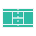 Free Lawn Tennis Ground Icon