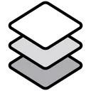 Free Layers Stack Design Tool Icon
