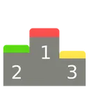 Free Leaderboard Ranking Winners Icon