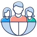 Free Leadership Team Leader Organization Icon
