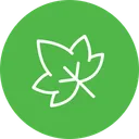 Free Leaf Autumn Halloween Icon