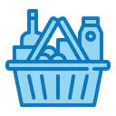 Free Lebensmittel Korb Wagen Symbol