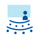 Free Lecture Hall Classroom University Icon
