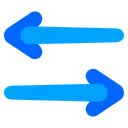 Free Left And Right Arrow  Icon