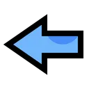 Free Left Arrow Direction Icon