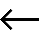 Free Left Arrow Sign Direction Icon