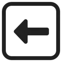 Free Arrow High Contrast Icon