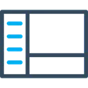 Free Left Sidebar Interface Left Icon