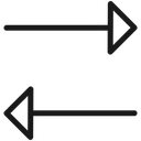 Free Left To Right And Right To Left Arrows Arrow Arrows Icon