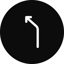 Free Left turn  Icon