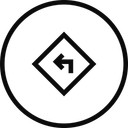 Free Left Arrow Sign Icon