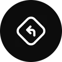 Free Left Arrow Sign Icon