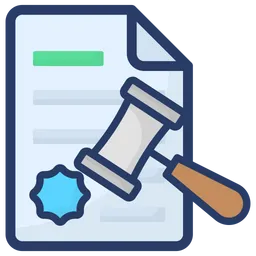 Free Legal Agreement  Icon