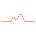 Free Linie Elektrisch Welle Symbol