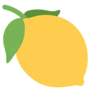 Free Lemon Fruit Emoj Icon